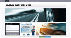 Desktop Screenshot of ana-autos.co.uk